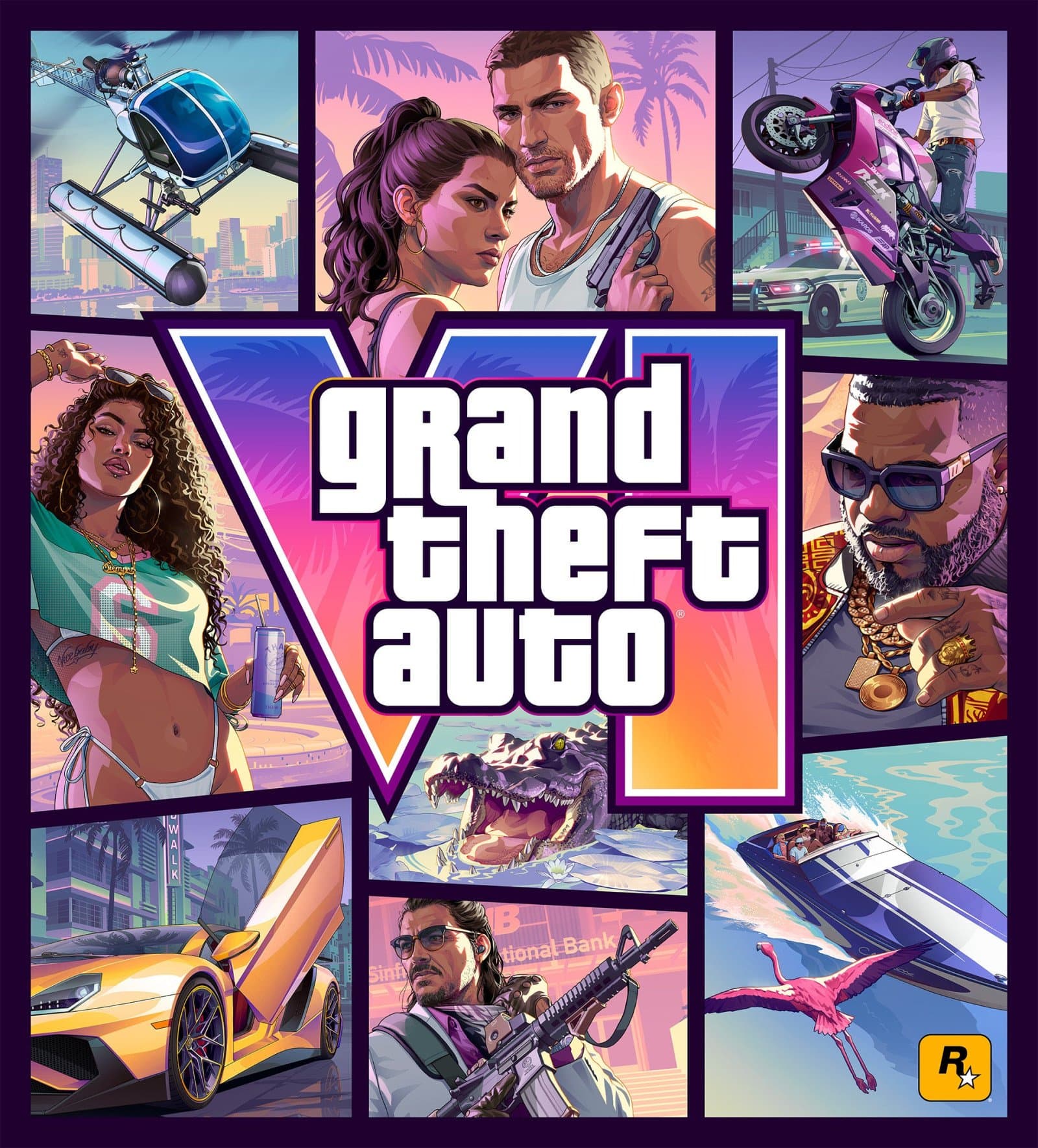 Cover GTA VI pour le jeu concours GTA6 RYZUP
